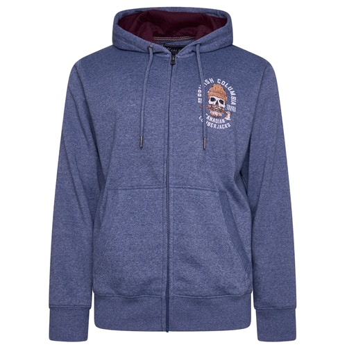 KAM British Columbia Chain Yarn Hoody Vintage Indigo